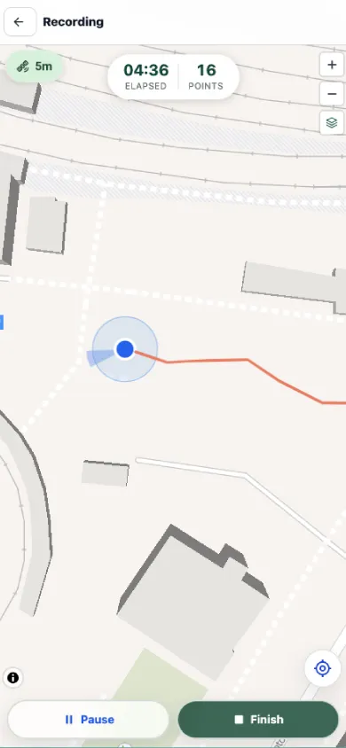 Record a route